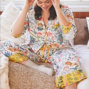 NWT Anthropologie Kelly Judd Forest Fable Pajamas